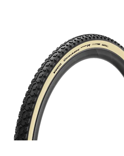 Pirelli Tyre Cinturato Gravel M Performance Line - 700X45, Black/Tan (Retrò)
