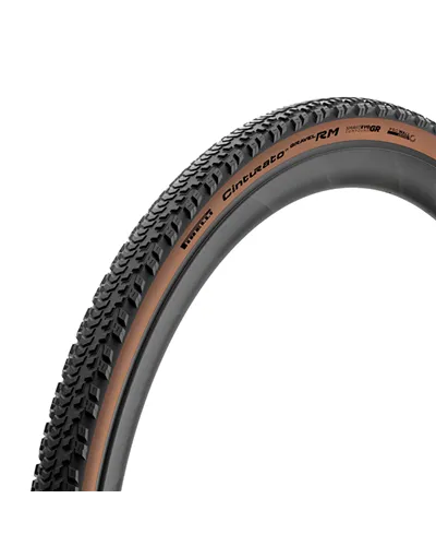 Pirelli Copertone Cinturato Gravel RM High Performance Line Made in Italy - 700X45, Marrone (Classic)
