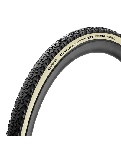 Pirelli Tyre Cinturato Gravel RM High Performance Line Made In Italy - 700X45, Black/Tan (Retrò)