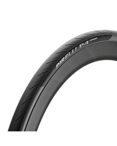 Pirelli Tyre P4 Sport - 700X26, Black, TechBelt Road