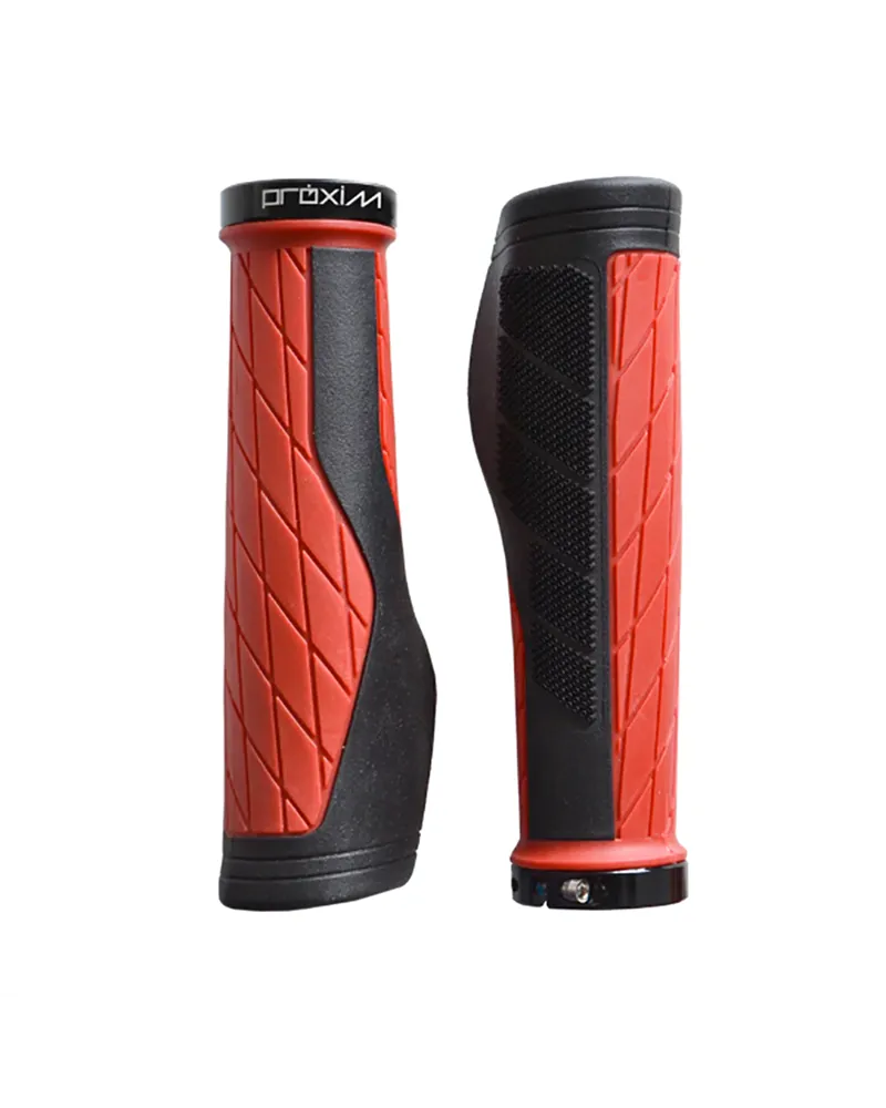 Prologo WINGRIPBKRE-AM Grips Proxim WingedTouch - Black Red