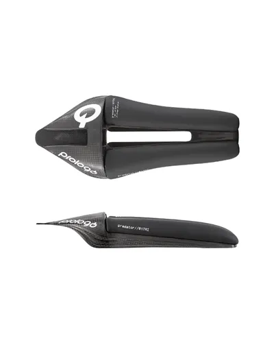 Prologo PRETTNA6HB25-AM Sella Predator 01TT PAS - Larghezza Naso 60 mm, Nack, Nero
