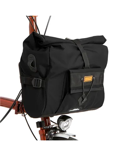 Restrap Borsa Anteriore per Brompton - 20 Litri, Nero