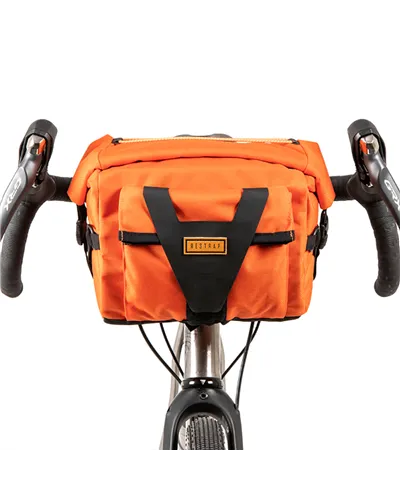 Restrap Borsa da Manubrio - 10 Litri, Arancio