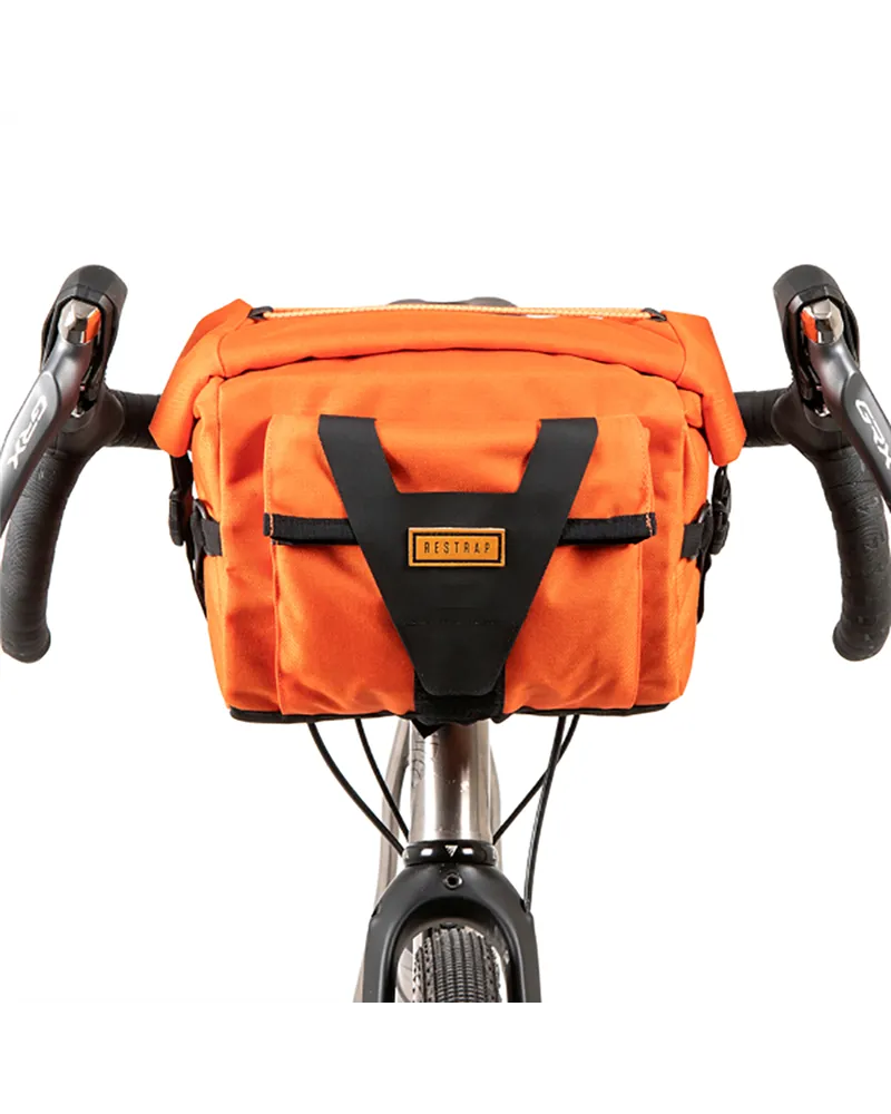 Restrap Borsa da Manubrio - 10 Litri, Arancio