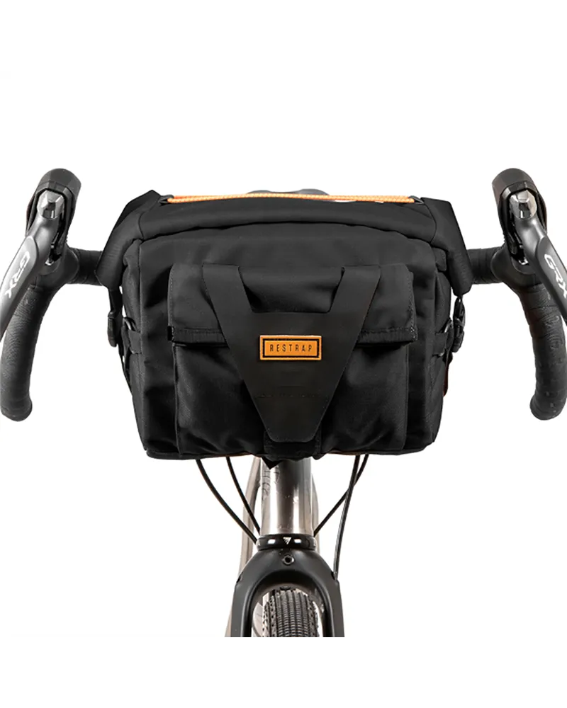 Restrap Borsa da Manubrio - 10 Litri, Nero