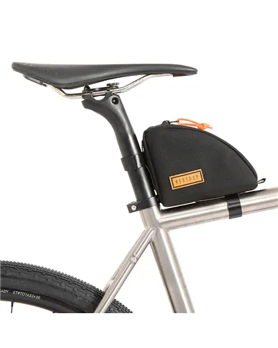 Restrap Borsa Posteriore Top Tube - 0,8 Litri, Nero