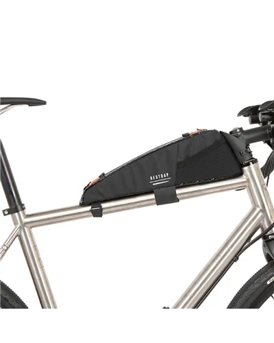 Restrap Race Top Tube Bag - 1.5 Liters, Black