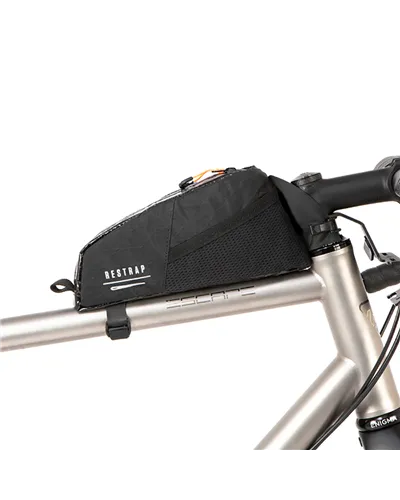 Restrap Borsa Race Top Tube - Short, 1.2 Litri, Nero