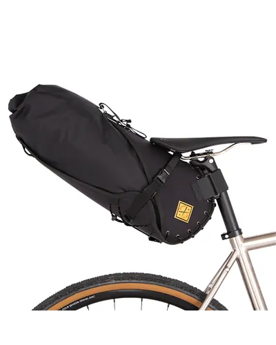 Restrap Saddle Bag Black - 14 Liters, Black