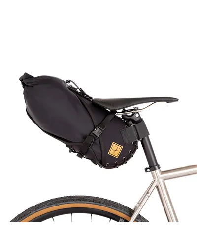 Restrap Saddle Bag Black - 8 Liters, Black