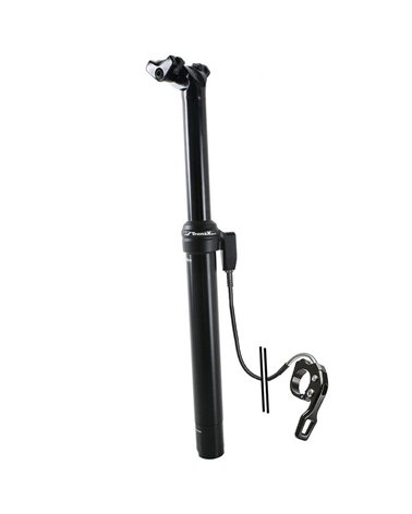 TranzX Dropper Seatpost 30.9x360mm/Excursion 100mm - External Cable Routing, Black (New Version)