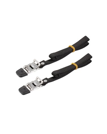 Union Pair Of Straps for Toe Clips, Black