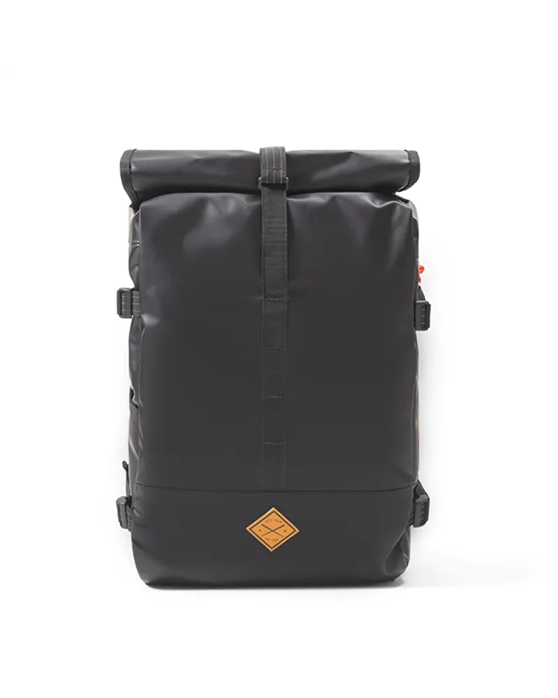 Restrap Rolltop Backpack Black - 40 Liters, Black