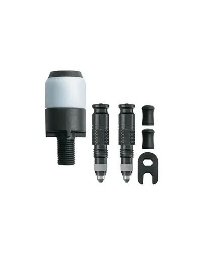 Schwalbe Conversion Set Presta Valve to Clik Valve + Clik Tec Adapter for Pump Heads