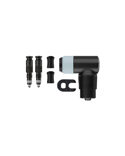 Schwalbe Conversion Set Presta Valve to Clik Valve + Clik Tec Pump Head