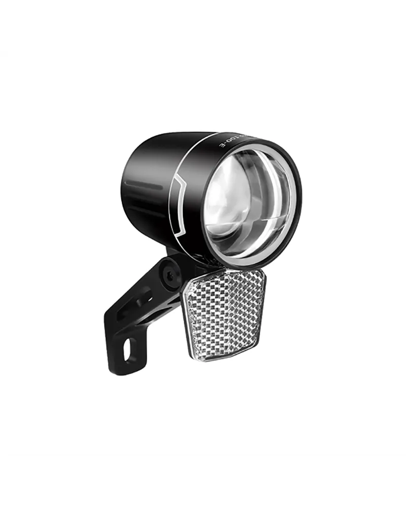 Union Fork Front Light Lumo 100-E (Stvzo Approvals) - Black