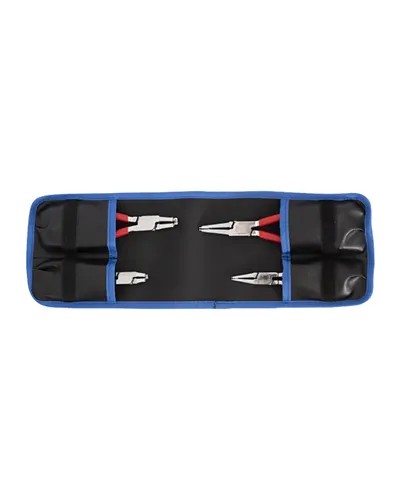 Unior Pliers Set In Bag 539/1PRCT for Internal Lock Rings/Seeger/Circlip - for 12-25 mm E 19-60 mm Circlip (4 pcs) 
