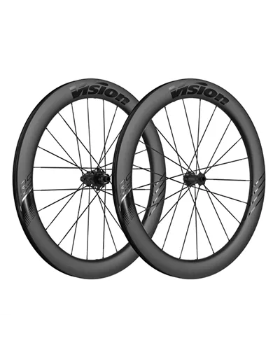 Vision Wheelset Metron 60 RS Carbon C23 TLR Disc 28/700C B5 - SH11/HG, Center Lock