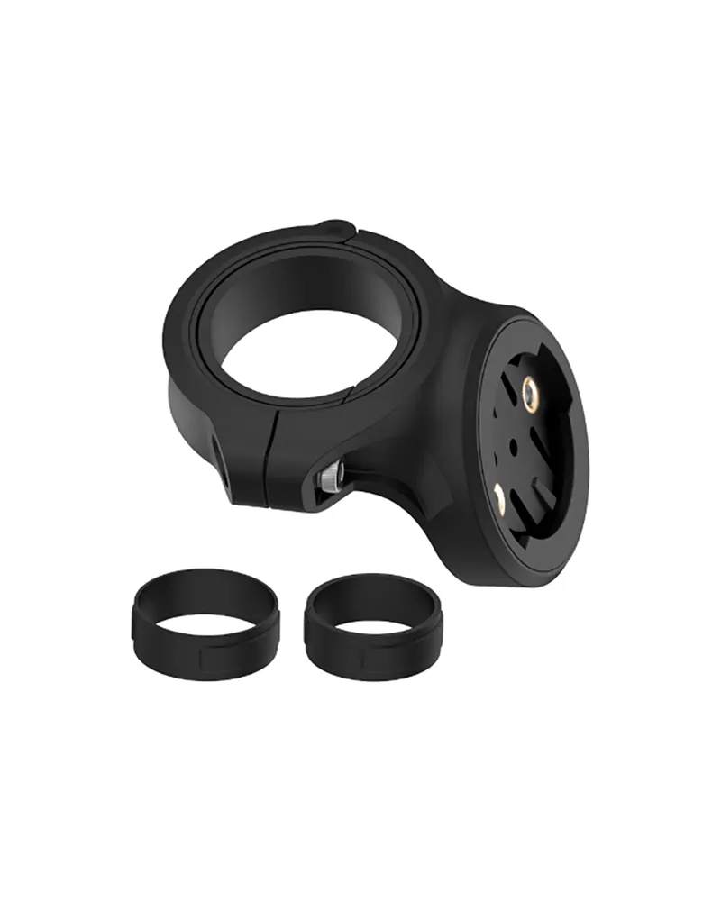 WAG Attacco al Reggisella Luce Posteriore - Standard Garmin, Nero