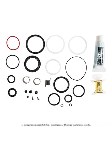 Rock Shox Rear Shock Service Kit 200H/1 Year, for Deluxe/Deluxe Rmt A1 - B2 (2017 - 2020)/Deluxe Nude B1 +
