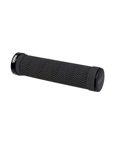 WAG Grips Wave Lock-On - Black Black