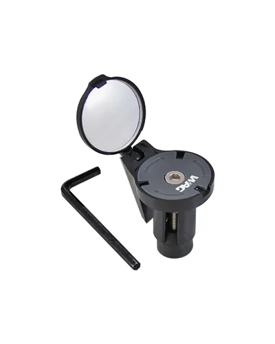 WAG Specchietto Round con Expander - Nero