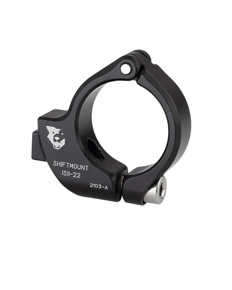 Wolf Tooth Adapter Shiftmount 22-ISII for Shimano Shifter I-Spec II on Handlebar 22.2 mm