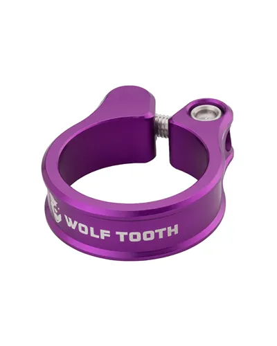 Wolf Tooth Saddle Clamp 36.4 mm with Screw - Ultraviolet