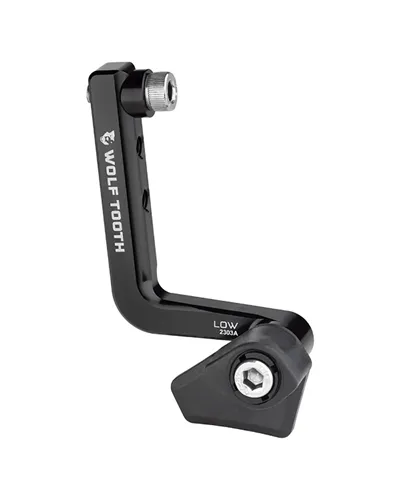 Wolf Tooth Chainguide Lonewolf Aero Braze On - Low Mount, Black