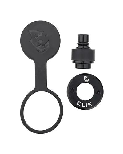 Wolf Tooth Kit Conversione da Valvola Presta a Valvola Clik per Pompe Encase - Nero
