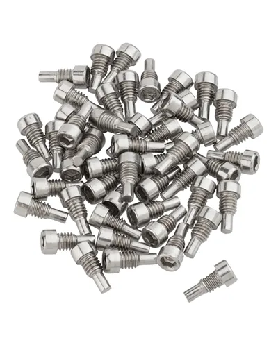 Wolf Tooth Kit Pin Pedali Waveform e Ripsaw, Argento (50 pz)