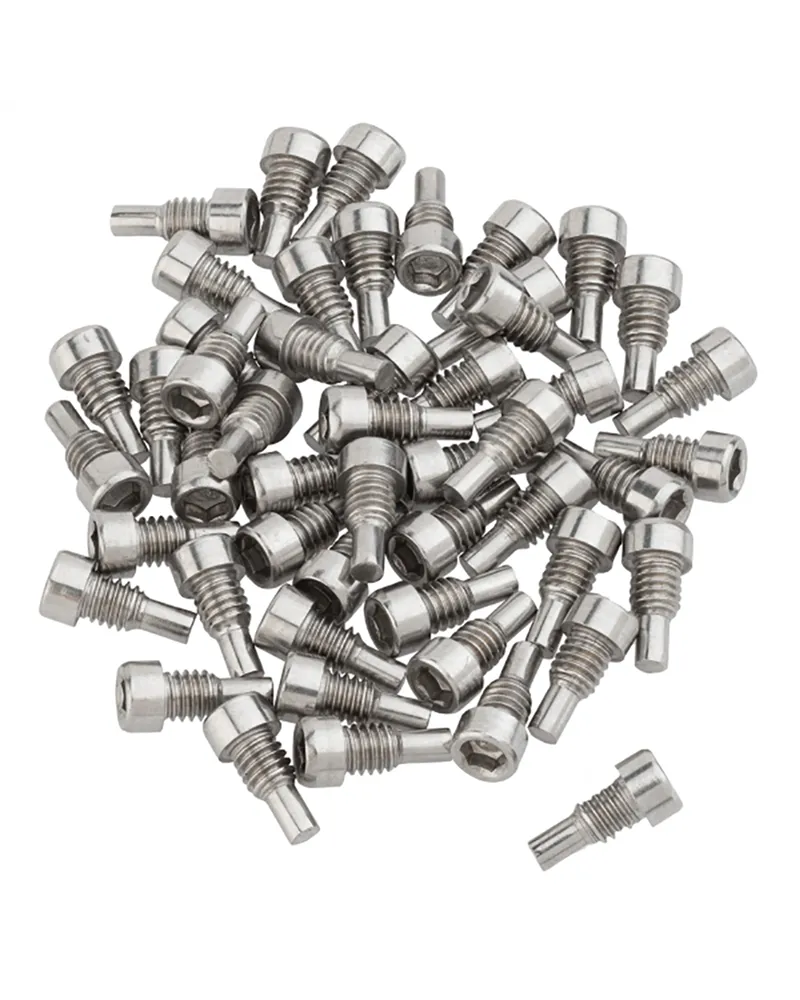 Wolf Tooth Kit Pin Pedali Waveform e Ripsaw, Argento (50 pz)