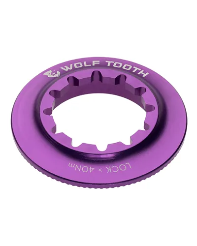 Wolf Tooth Lockring Chiusura Disco Center Lock - Ghiera Interna, Ultraviolet
