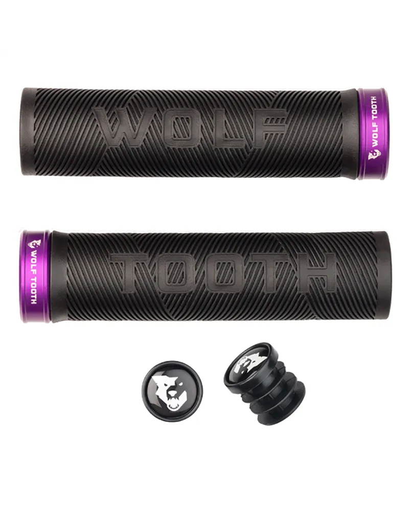 Wolf Tooth Manopole Echo Lock-On - Nero-Ultravolet