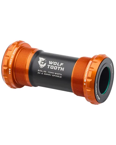 Wolf Tooth Bottom Bracket BSA for Axle 24 mm Shimano - Orange