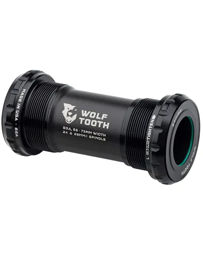 Wolf Tooth Bottom Bracket BSA for Axle 24 mm Shimano - Black