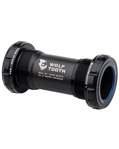 Wolf Tooth Movimento Centrale BSA Filetto Inglese per Perno 29 mm DUB Sram - Nero