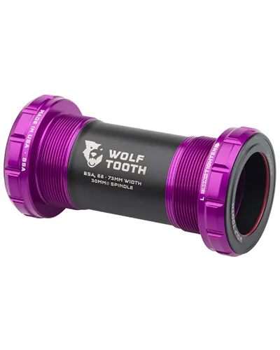 Wolf Tooth Bottom Bracket BSA for Axle 30 mm - Ultraviolet