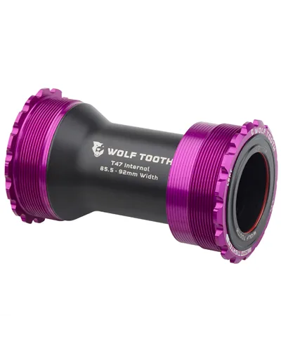 Wolf Tooth Bottom Bracket Road T47 85.5 for Axle 30 mm - Ultraviolet