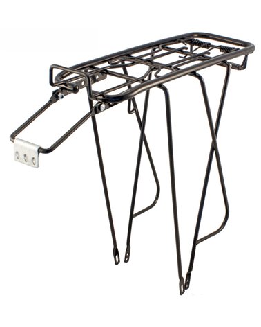 RMS Steel Luggage Carrier Reinforced 26-28, Black, Max Load 25Kg