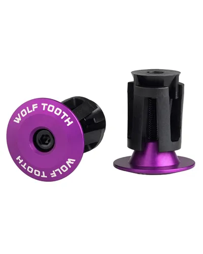 Wolf Tooth Expander Bar End Plugs Pair - Ultraviolet
