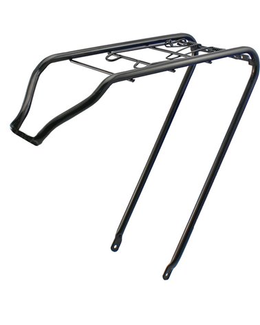 RMS Italian Style Rear Luggage Carrier 28, Black