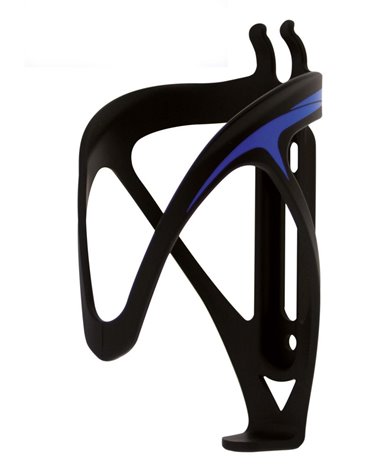 RMS Resin Bottle Cage Fly, Black, Blue Graphics