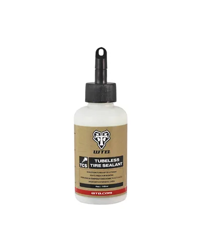 WTB Tubeless Sealant TCS - 4Oz/118 ml, with Injector Lid and Valve Core Tool