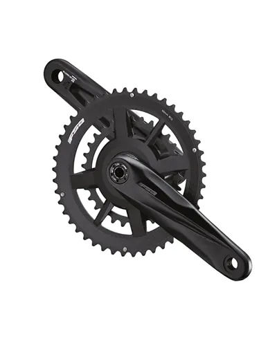FSA Crankset Gossamer Pro AGX+ Modular MegaExo 2X - 48X32T, 172.5 mm, Black
