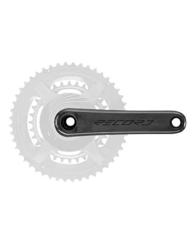 Campagnolo Crankarms Power Meter Record Wireless Carbon QCK-Tech TI 2X13S - 170 mm, Black