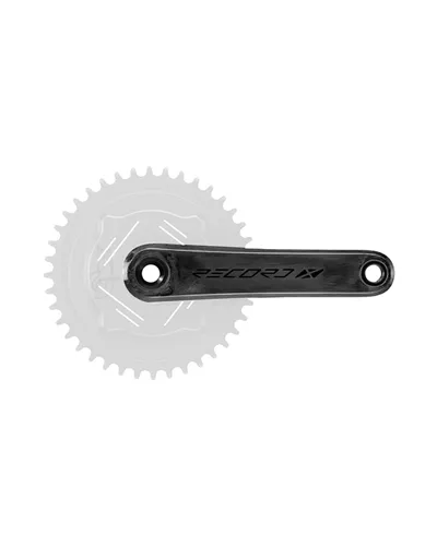 Campagnolo Crankarms Record Wireless Carbon QCK-Tech TI 1X13S - 165 mm, Black
