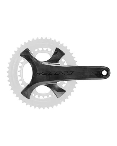 Campagnolo Crankarms Record Wireless Carbon QCK-Tech TI 2X13S - 165 mm, Black