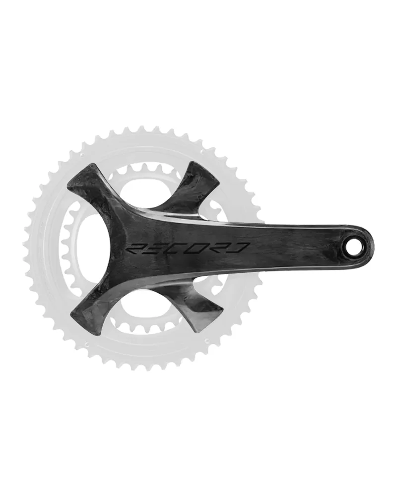 Campagnolo Crankarms Record Wireless Carbon QCK-Tech TI 2X13S - 170 mm, Black